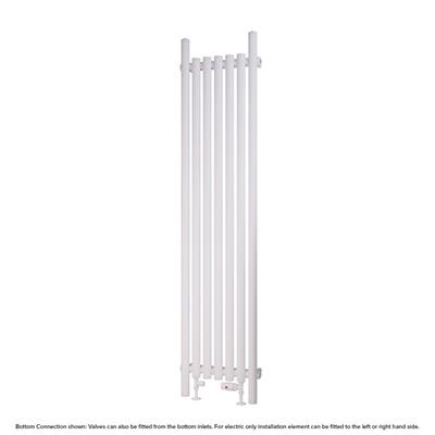 Lambourne 1800 x 420 Radiator Matt White