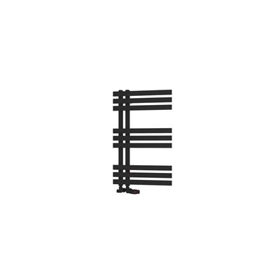 Hurley 800 x 500 Towel Rail Matt Black