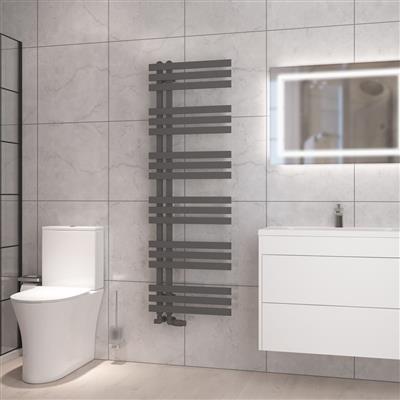 Hurley 1500 x 500 Towel Rail Matt Anthracite