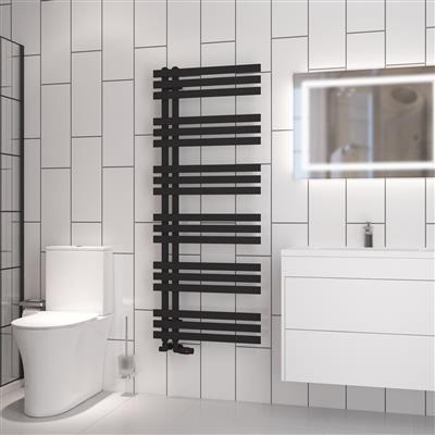 Hurley 1500 x 600 Towel Rail Matt Black