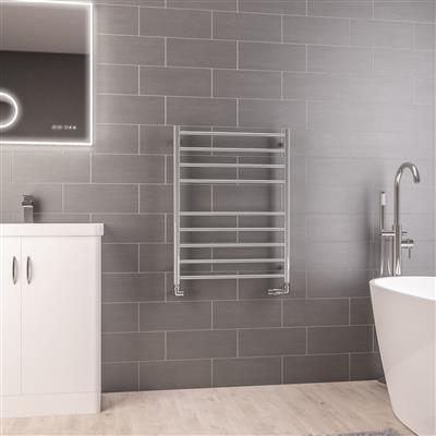 Violla 790 x 600 Stainless Steel Towel Rail Polished