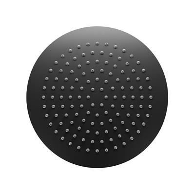 8" (200mm) Round Shower Head - Matt Smooth Black