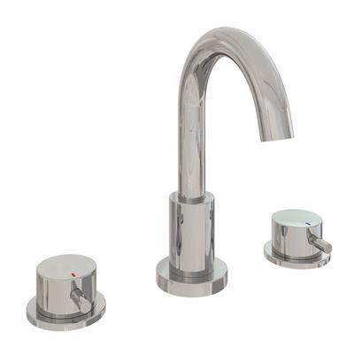 Meriden 3 Tap Hole Basin Mixer Tap Set Chrome