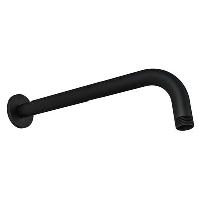 Meriden 390mm Wall Mounted Shower Arm - Matt Black