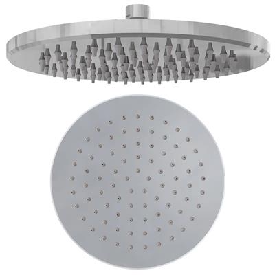 Meriden 12" (300mm) Round Easy Clean Shower Head - Chrome