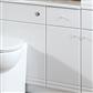 Bonito 30cm LH base drawer unit White