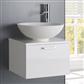 Sorrento 41cm wall hung unit High Gloss White