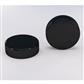 Round Vent Cap (pair) Black