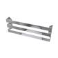 Flat Triple Towel Hanger 565mm Polished Stainless Steel