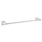 Square Magnetic Towel Hanger 600mm. Gloss White