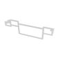 Square Towel Hanger 565mm Matt White