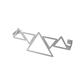 Triangle Towel Hanger 470mm Chrome