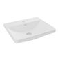 Cavone 50cm x 43cm 1 Tap Hole Ceramic Basin - Gloss White