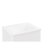 Arda 60x46cm LH Ceramic Basin - White