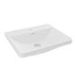 Cavone 50cm x 43cm 1 Tap Hole Ceramic Basin - Gloss White