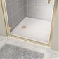  Corsair 700 x 700mm Square 25mm Shower Tray - White 