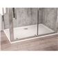  Corsair Anti-Slip 1000 x 900mm 25mm Rectangular Shower Tray - White 