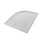  Corsair Anti-Slip 1100 x 800mm Offset Quad Left Hand (LH) 25mm Shower Tray - White 