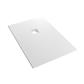  Crossland  1000 x 800mm Rectangular Shower Tray with Slate Finish - White