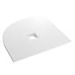  Crossland  800x800mm Quad Shower Tray with Slate Finsih - White