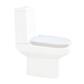 Andelle Soft Close Toilet Seat - White