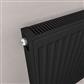 Type 21 Compact Panel Radiator 600 x 600 Matt Black