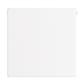 Flat Cover Plate 400 x 400 Gloss White