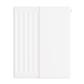 Flat Cover Plate 500 x 400 Gloss White