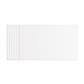 Flat Cover Plate 500 x 1000 Gloss White