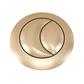 Cistern Flush Button - Brushed Brass