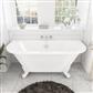 Mortlake 1500 x 740 x 610mm (435mm Depth) Freestanding Bath - White