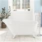 Richmond 1620 x 690 x 760mm (430mm Depth) Freestanding Bath - White