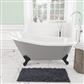 Trowbridge 1560 x 720 x 760mm (410mm Depth) Freestanding Bath - Grey