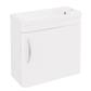 Cavone 50CM 1 Door Basin Vanity Unit - Gloss White