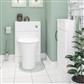 Cavone 50cm (W) x 250cm (D) WC Unit - Gloss White