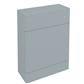 Cavone 60cm (W) x 250cm (D) WC Unit - Matt Grey