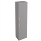 Cavone Tall Wall Hung Unit, 2 door - Matt Grey