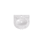 Hardwick Traditional 50cm x 44cm 1 Tap Hole Quartz Basin - White