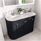 Hardwick 120CM 4 Door Double Bowl Basin Vanity Unit - Matt Anthracite