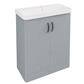 Cavone II 70CM 2 Door Basin Vanity Unit - Grey