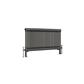 Imperia 2 Column Radiator 600 x 1145mm Bare Metal