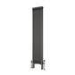 Imperia 3 Column Radiator 1800 x 380mm Bare Metal