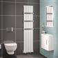 Mersey 1800 x 375 Aluminium Radiator Matt White