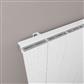 Mersey 1800 x 375 Aluminium Radiator Matt White