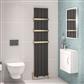 Mersey 1800 x 375 Aluminium Radiator Matt Anthracite