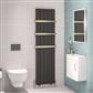 Mersey 1800 x 470 Aluminium Radiator Matt Anthracite