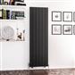 Mersey 1800 x 565 Aluminium Radiator Matt Anthracite