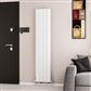 Trent 1800 x 375 Aluminium Radiator Matt White