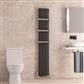 Trent 1800 x 280 Aluminium Radiator Matt Anthracite