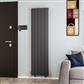 Trent 1800 x 470 Aluminium Radiator Matt Anthracite